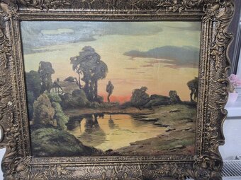 Ponúkam starožitný obraz - 2