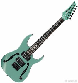 Predám novú gitaru Ibanez PGMM21-MGN Metallic Light Green - 2