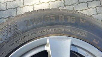 215/65R16 M+S na Hliníkových diskoch - 2