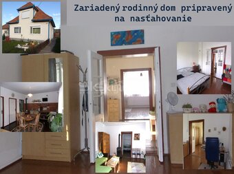 REZERVOVANÉ zariadený rodinný dom, pozemok 1622 m2, Čaka, L - 2