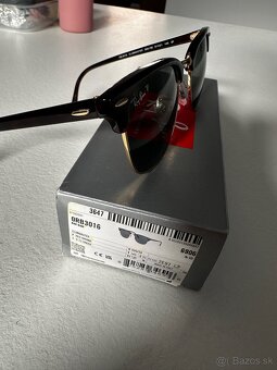 RAY-BAN clubmaster Red Havana G-15 Green Polarizačné - 2
