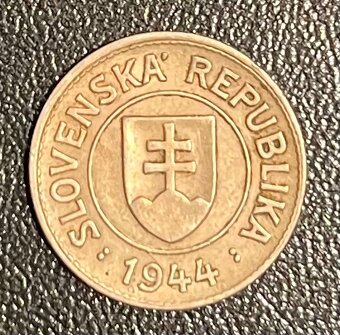 (PREDANÉ) 1 koruna 1944 - Slovenský štát (#1) - 2