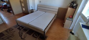 Manželska posteľ s matracmi - 2