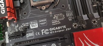 Predám TOP dosku GIGABYTE Z97 G1.Sniper - 2