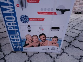 Bazén 4.57x1.22 s pieskovou filtráciou - 2