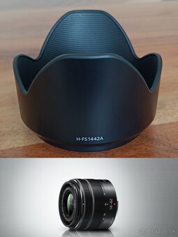nová slnečná clona H-FS1442A na objektív Panasonic Lumix - 2