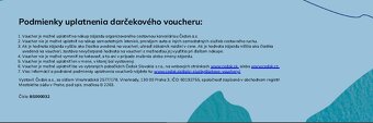 Darčekový voucher CK Čedok - 2