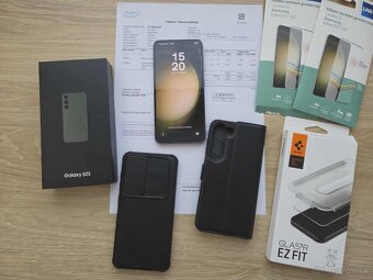 Samsung Galaxy S23 5G 8GB/256GB, zeleny,top stav,kryty,skla - 2