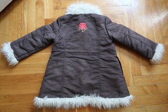 Hnedý kabátik veľkosť 98 - 2