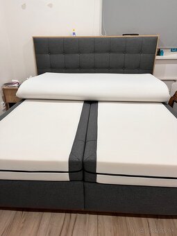 Boxspring manželská posteľ 160x200 - 2