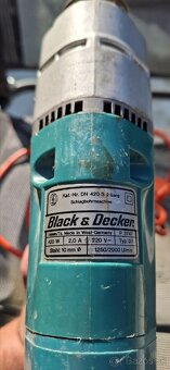 Stara vŕtačka black a decker - 2