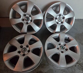 Elektrony skoda 5x112 r16 original - 2