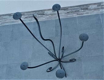 Kovový svietnik veľký - 2