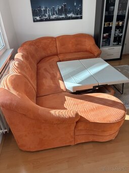 Sedacia súprava +obývacia stena - 2