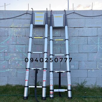 ☘️ [AKTUÁLNE] - Teleskopický hliníkový rebrík 6,2m + HÁK - 2