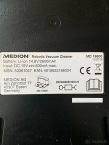 Robotický vysávač MEDION MD18600 - 2