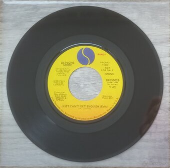 Depeche Mode US 7" Promo Just Can't Get Enough - 2