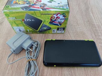 Nintendo 2DS XL – modnutý, TOP stav + OVP - 2