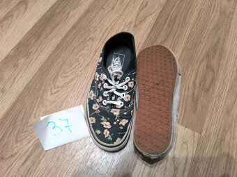 Plátenky kvietkove VANS - 2