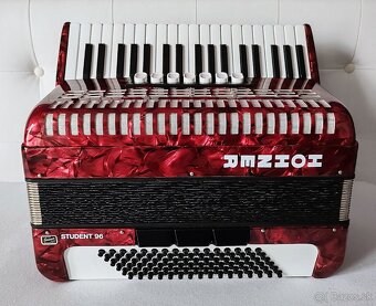 Predam akordeon HOHNER Student 96 bas., TOP stav... - 2