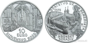 Benediktínske opátstvo 10 eur BK - 2
