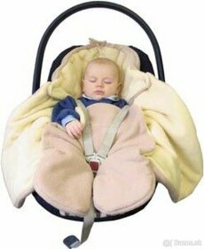 Emitex zavinovačka fleece béžová nová - 2