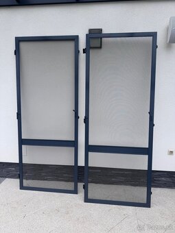 Hlinikove sietky na balkonove dvere (dverové) - 2