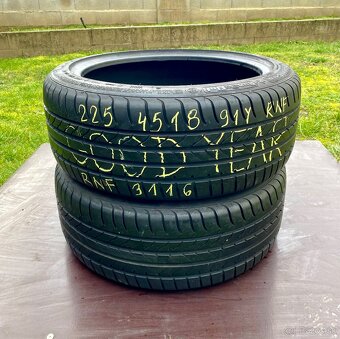 225/45 r18 letné GOOD YEAR 91Y RNF - 2