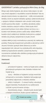 Detské kresielko - 2