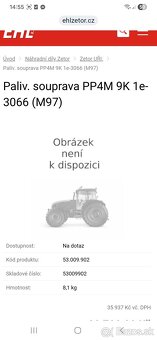 Vstřikovaci čerpadlo zetor 5341 - 2