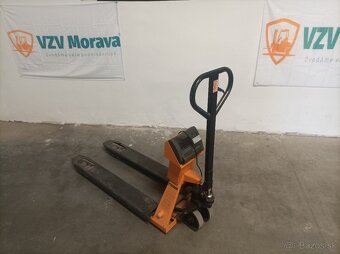Ruční paletový vozík s váhou - 2