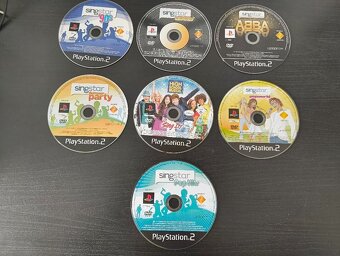 Playstation 2 prislušenstvo + hry - 2