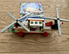 Lego 6482 Classic Town Rescue Helicopter z roku 1989 - 2
