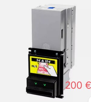 predám mincovnik a akceptor bankoviek - 2