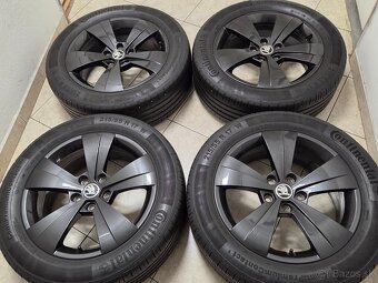 black ŠKODA r17 + Continental 90% - 2