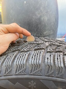 Predám tieto zimné pneumatiky 205/60/r16 - 2
