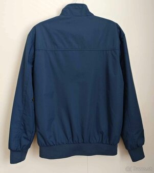 Mužská modrá ľahká bombera, vetrovka - 2