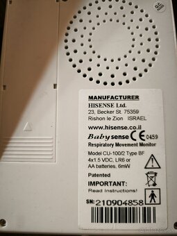 Babysense 2 monitor dychu - 2