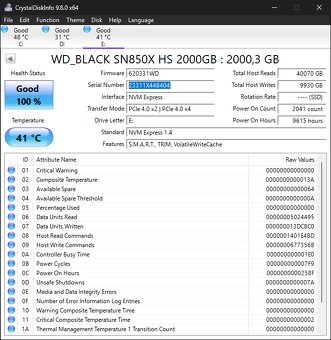 WD Black SN850X 2TB + chladič (WDS200T2XHE) - 2