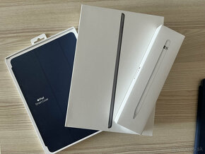 2021 Apple iPad 10.2" 64GB WiFi Space Grey + pencil, cover - 2