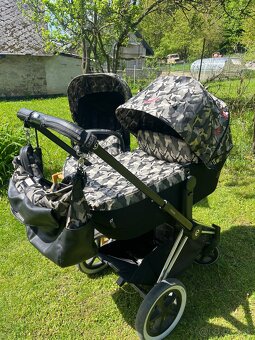 Cybex 2 kombi Priam Platinum Butterfly - 2