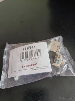 Konektor RJ45 STP (tienený), cat. 6 NIKO - 2