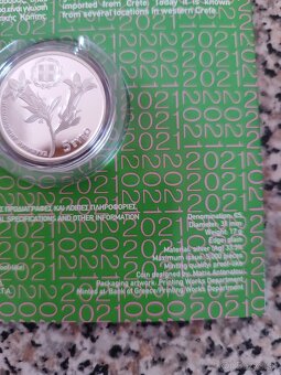 5 Euro Grécko 2021 - Campanula saxatilis (BU) - 2