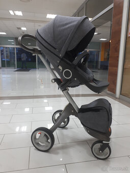 Športový kočík Stokke explory V4 Sivý + výbava - 2