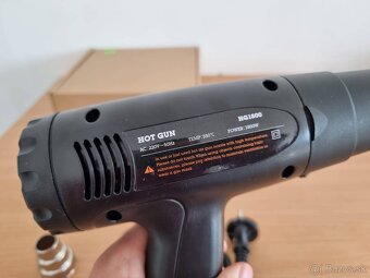 Na predaj nová teplovzušná pištoľ Hilda 1800W - 2