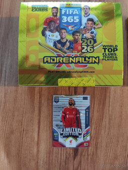 Futbalové kartičky Adrenalyn - Fifa 365 2026 - Booster - 2