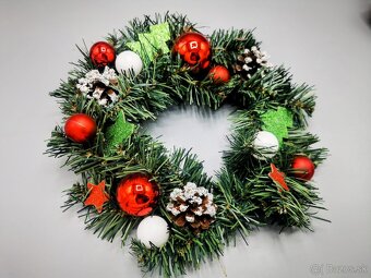 Predám vianočné venčeky 3 ks - 2