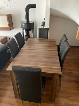 Stol a stoličky 6ks - 2