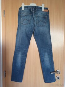 Bedrové jeansové nohavice 3 - 2