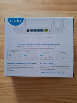 Router CUDY AC 1200 Dual Band Wi-Fi 4 v 1 - 2